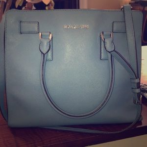 Blue MICHAEL KORS purse